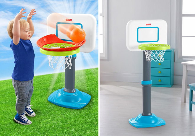 $23.71 (Reg $45) Fisher-Price Grow-to-Pro Basketball Hoop