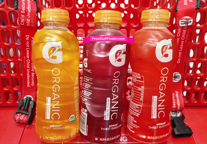 $1.12 (Reg $1.59) Gatorade Organic at Target