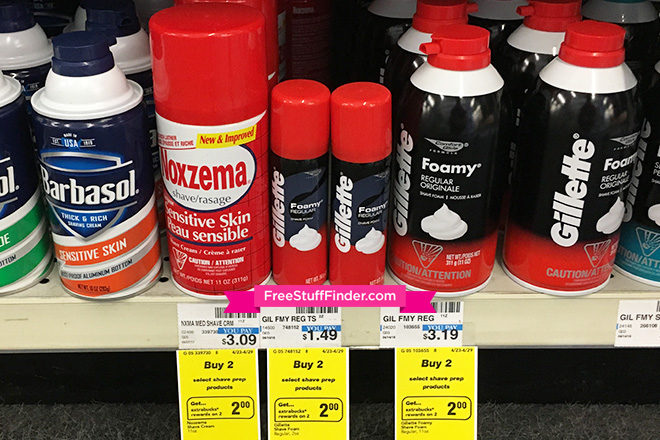 $0.59 (Reg $1.59) Gillette Shave Foam at CVS (No Coupons Needed!)