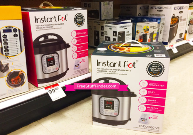 *HOT* $89.95 (Reg $100) Instant Pot Pressure Cooker + FREE Shipping (Today Only!)