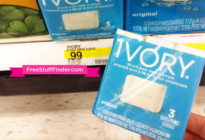 $0.74 Ivory Bar Soap at Target