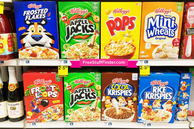 *HOT* $0.48 (Reg $5) Kellogg's Cereal at Rite Aid + FREE Movie Ticket ($8 Value!)