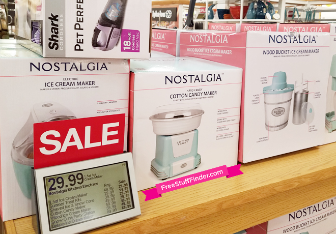 *HOT* $20.49 (Reg $40) Nostalgia Electrics Summer Treat Makers + FREE Pickup