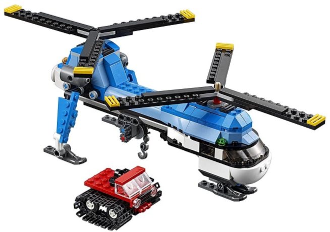 *HOT* $19.37 (Reg $30) Lego Creator Twin Spin Helicopter Building Kit (Best Price!)