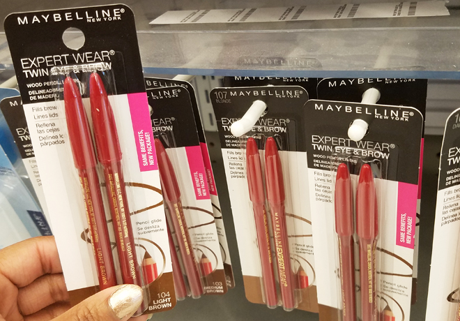 *HOT* 2 FREE Maybelline Twin Eye & Brow Pencils at Rite Aid (Today Only!)