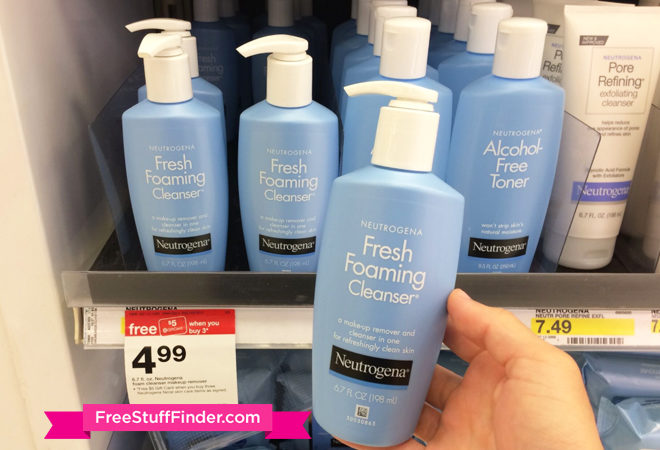 *HOT* $0.31 (Reg $5) Neutrogena Foaming Cleanser at Target (Ends Tonight!)