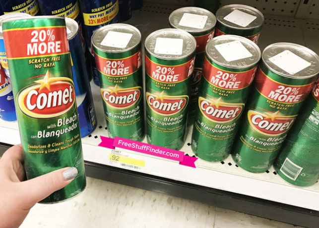 $0.29 Comet Powder Cleanser at Target