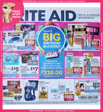 *HOT* Rite Aid Ad Preview (Week 5/21 – 5/27)