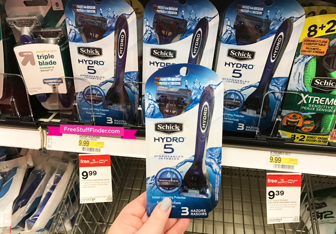 *HOT* $2.49 (Reg $10) Schick Hydro 5 Razors at Target