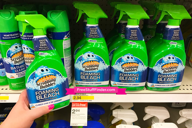 *HOT* $1.33 (Reg $2.94) Scrubbing Bubbles Bathroom Cleaner at Target