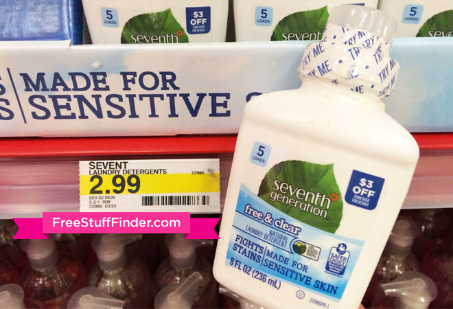 Two FREE Seventh Generation Laundry Detergents at Target + $0.02 Moneymaker