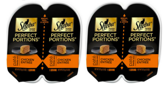 $0.37 (Reg $0.79) Sheba Perfect Portions Wet Cat Food at Kroger