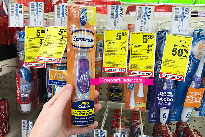 *HOT* $1.49 (Reg $10) Arm & Hammer Spinbrush Toothbrush at CVS