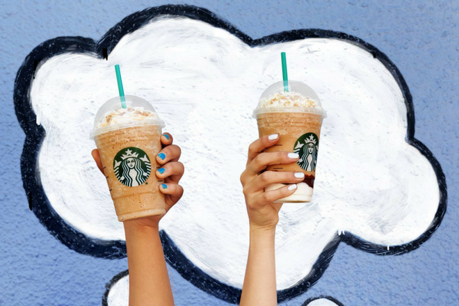 Buy 4 Get 1 FREE Starbucks Frappuccinos