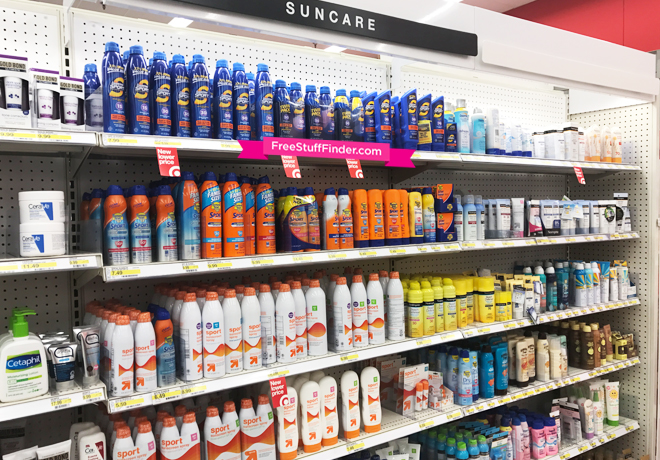 *HOT* FREE $5 Target Gift Card with $15 Sun Care Purchase