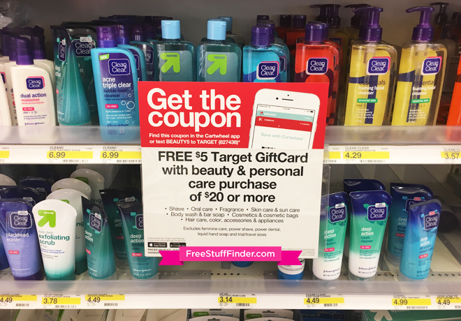 *HOT* FREE $5 Target Gift Card with $20 Beauty & Personal Care Purchase