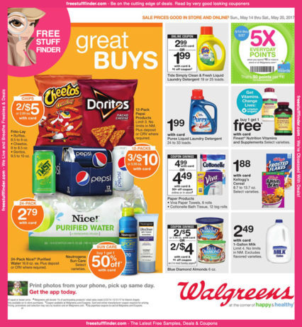 *HOT* Walgreens Ad Preview (Week 5/14 – 5/20)