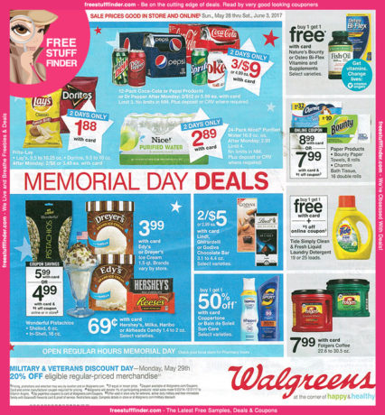 *HOT* Walgreens Ad Preview (Week 5/28 – 6/3)