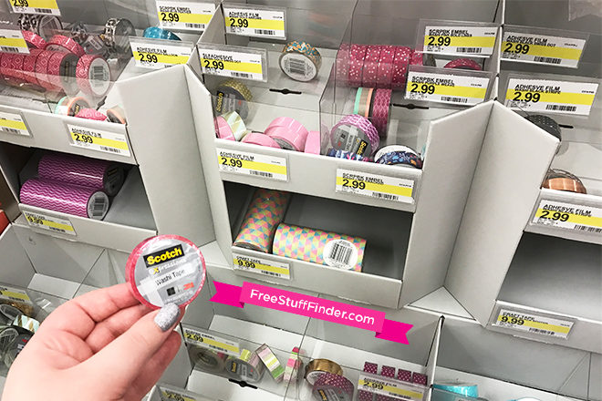 $0.99 (Reg $3) Scotch Washi Tape at Target