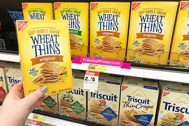 $0.90 (Reg $2.69) Wheat Thins at Target