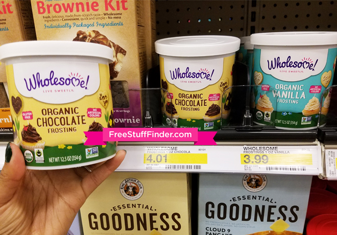 $1.59 (Reg $4) Wholesome Organic Frosting at Target (Print Now!)