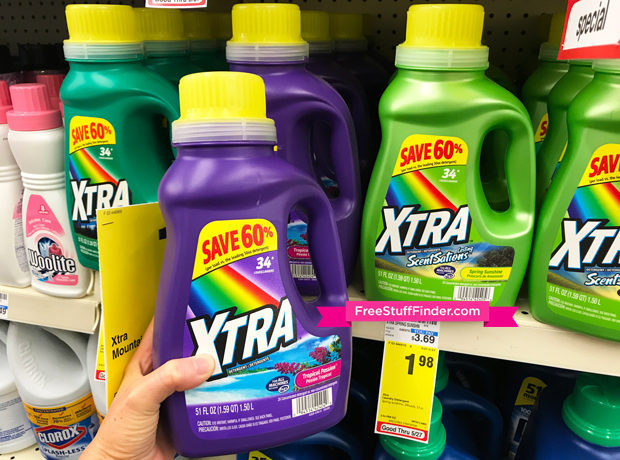 *HOT* $1.99 (Reg $4) Xtra Laundry Detergent at CVS (No Coupons Needed!)