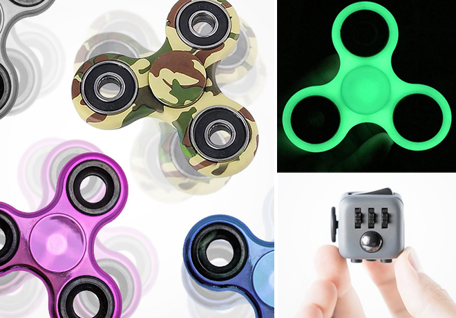 *HOT* Up to 70% Off Fidget Spinners & Anti-Stress Cubes (Limited Time)