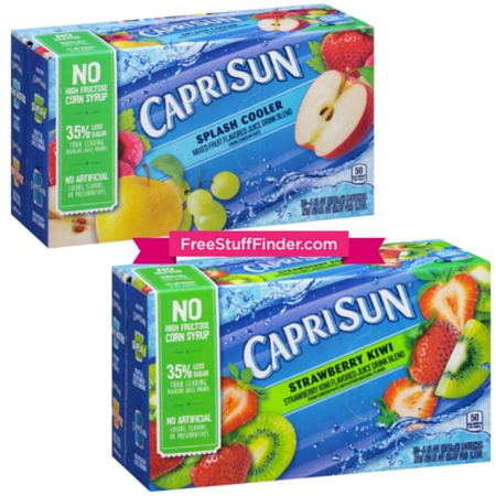 $2.19 (Reg $2.69) Capri Sun Drink Pouches at Kroger