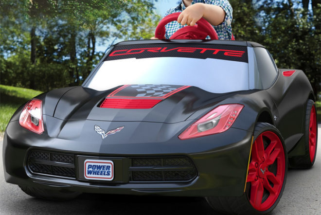 $79 (Reg $149) Power Wheels Corvette + FREE Shipping