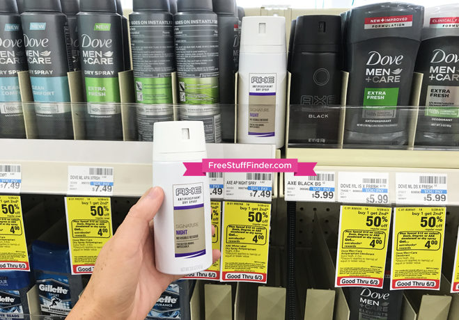 *HOT* $0.87 (Reg $7.49) Axe Men's Dry Spay Deodorant at CVS