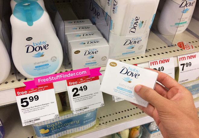 $1.24 (Reg $2.49) Dove Baby Bars at Target (No Coupons Needed)