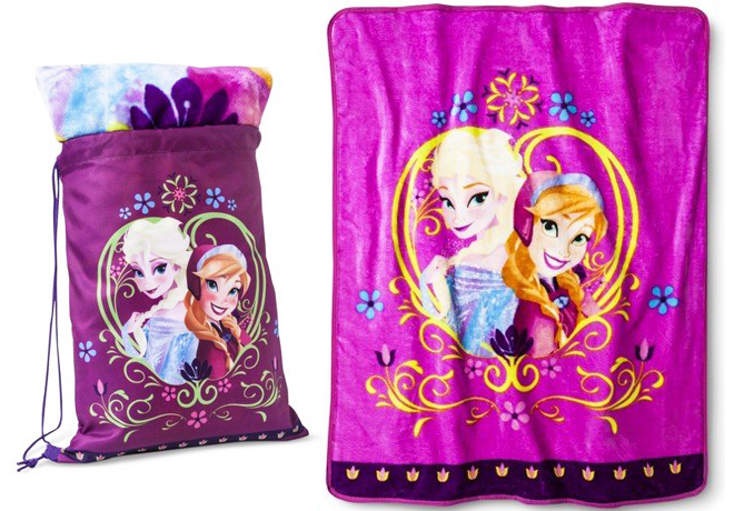 *HOT* $4.68 (Reg $13.39) Disney Frozen Throw in a Backpack + FREE Pickup