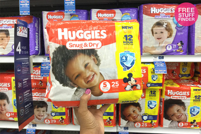 RUN! 8 FREE Packs Huggies Diapers at Rite Aid + HUGE $17 Moneymaker (Print Now!)