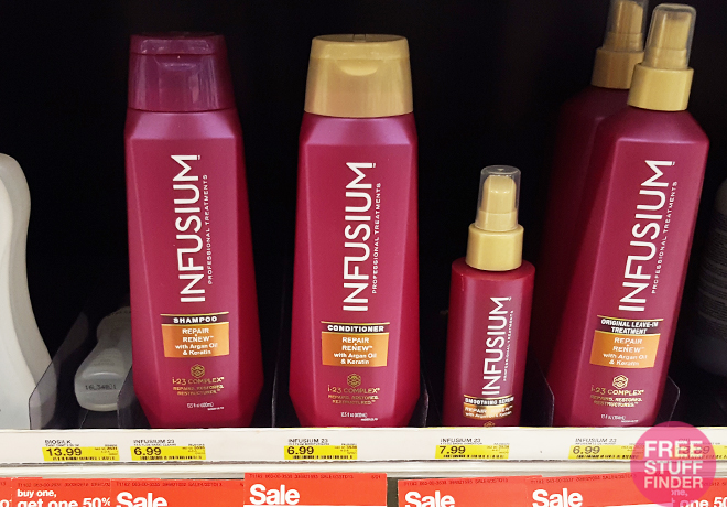 $0.31 (Reg $8) Infusium Hair Care at Target