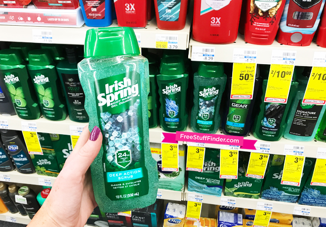 *HOT* $0.99 (Reg $4.59) Irish Spring Body Wash at CVS