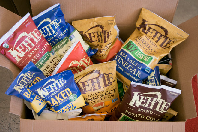 $1 (Reg $3) Kettle Brand Potato Chips at Kroger