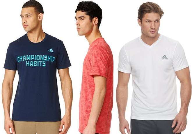 *HOT* $10.26 (Reg $25) Men's Adidas Tees & More + FREE Shipping