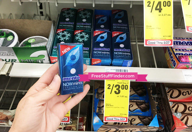 *HOT* $0.25 (Reg $2.49) Mentos Mints at CVS