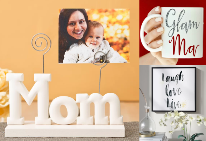 Mother's Day Gifts Up to 55% Off (Mugs, Frames, Pillows) - Starting at Only $6.29!