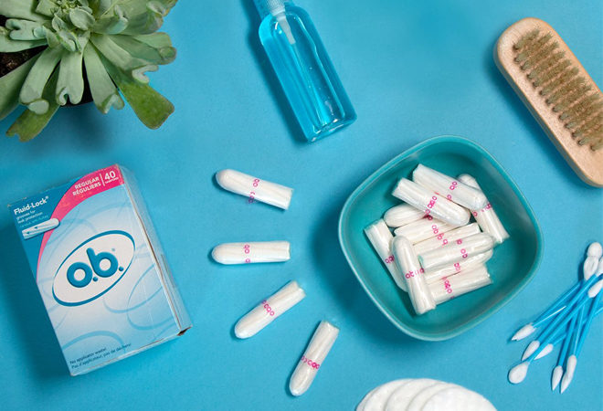 FREE 40-Count O.B. Tampons Sample Box (HURRY! Still Available!)