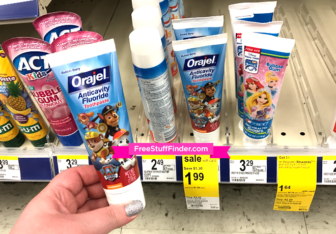 *HOT* $0.99 (Reg $3.29) Orajel Kids' Toothpaste at Walgreens