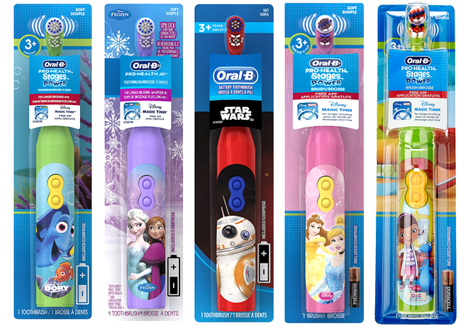 $2.22 Oral-B Pro-Health Stages Battery Brush + FREE Shipping
