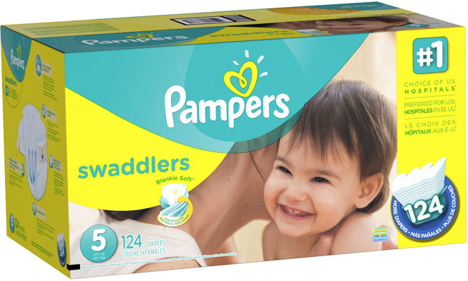 $13.30 Pampers Swaddlers Diapers + FREE Shipping (Only $0.11 Per Diaper - Amazon Family)