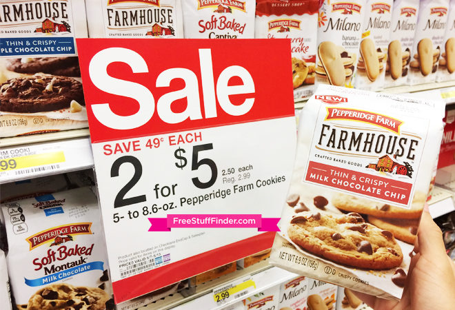 *NEW* 50% Off Pepperidge Farm Thin & Crispy Cookies (Only $1.50!)