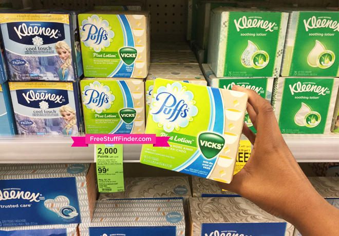 *HOT* $0.49 (Reg $2) Puffs Facial Tissue at Walgreens (Print Now!)