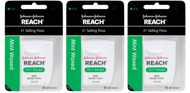 $5.53 Reach Floss 6-Pack + FREE Shipping (Just $0.92 each!)