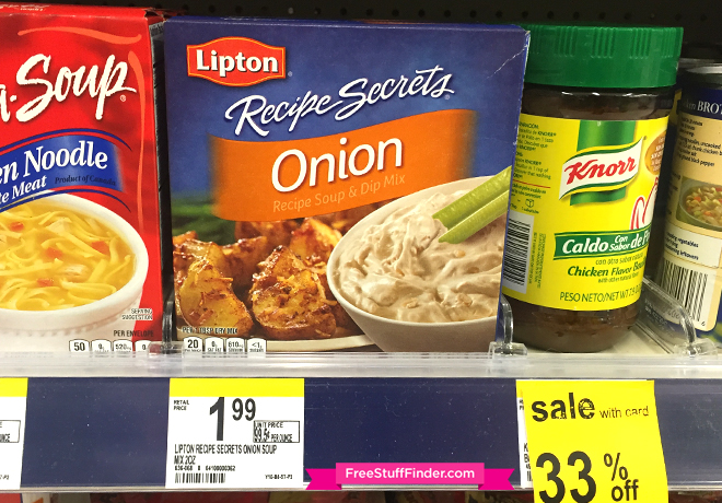 *HOT* $0.69 (Reg $2) Lipton Recipe Secrets at Walgreens