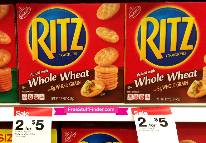$1.13 (Reg $2.69) Ritz Crackers at Target