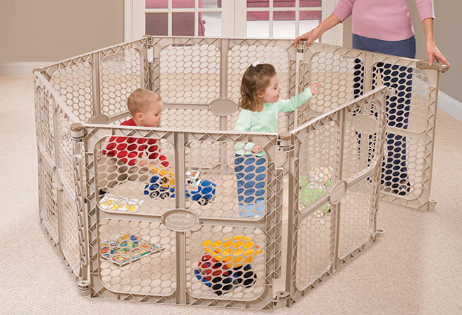 $53.74 (Reg $70) Summer Infant 6-Panel PlaySafe Playard + FREE Shipping