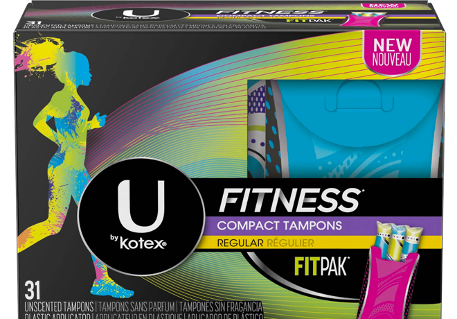 *HOT* $1.12 (Reg $9.49) U by Kotex Fitness Tampons at Walgreens